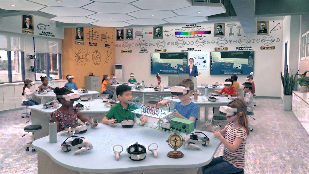 Virtual Simulation Broadens the Boundaries of Physics Education