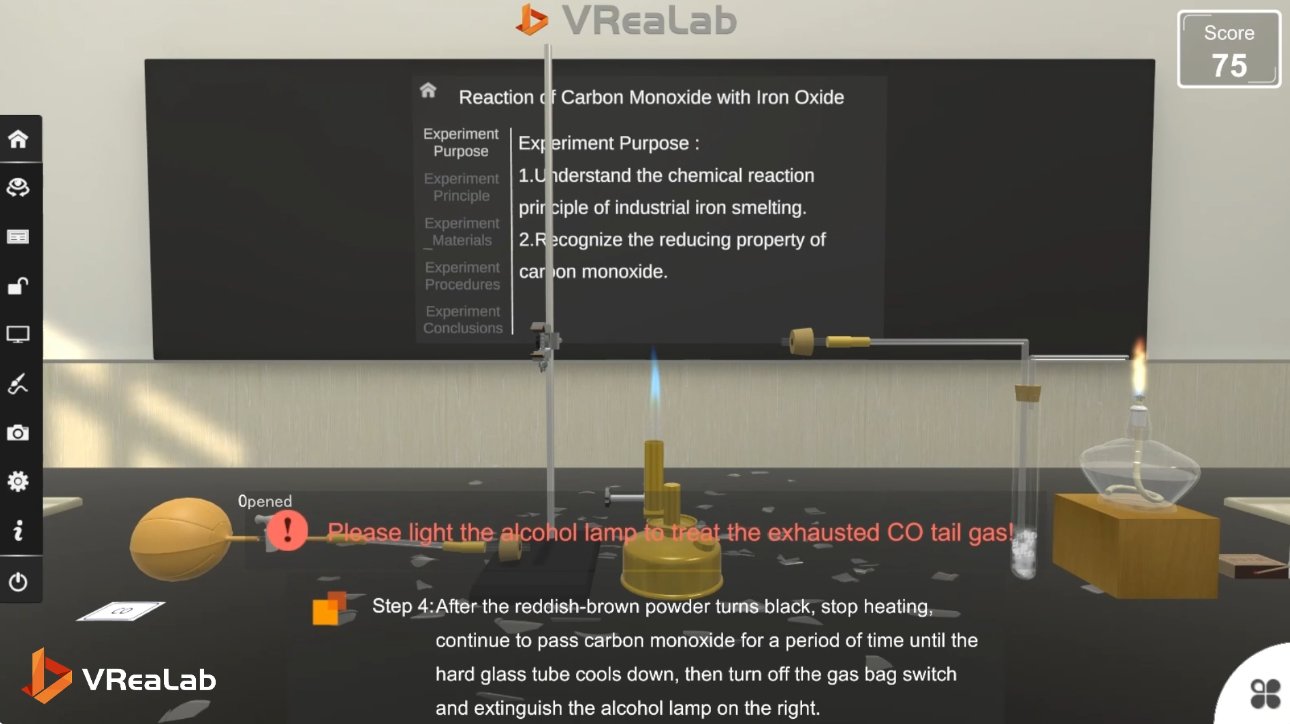 VR Chemistry Lab - molecular-level view of chemical reactions in 3D